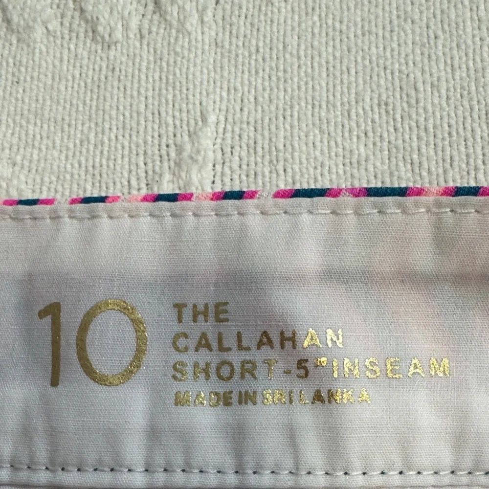 Lilly Pulitzer Vibrant Pink and Blue Patterned Shorts - Picture 3 of 5